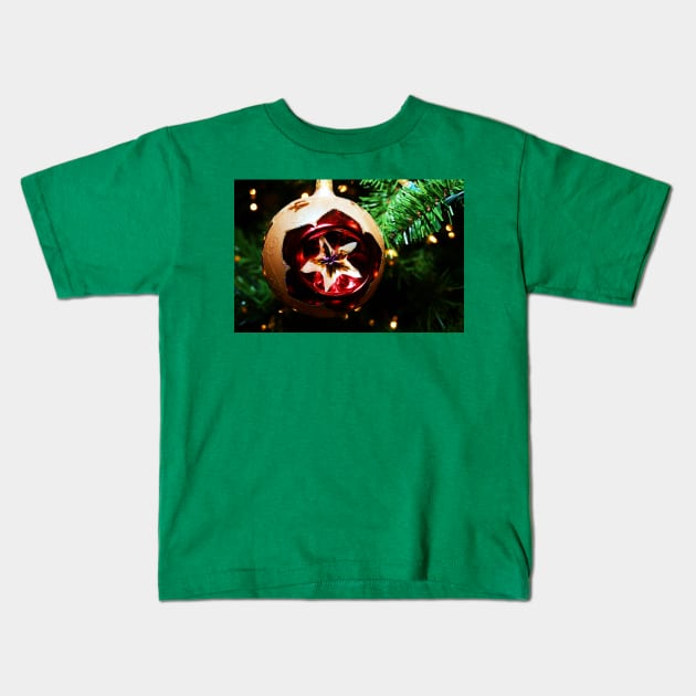 Christmas Ornament 2 Kids T-Shirt by Rob Johnson Photography